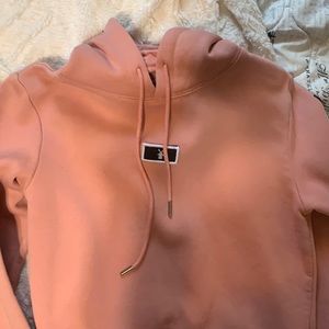 Dutch Bros Pink Sweatshirt w Velcro Tag